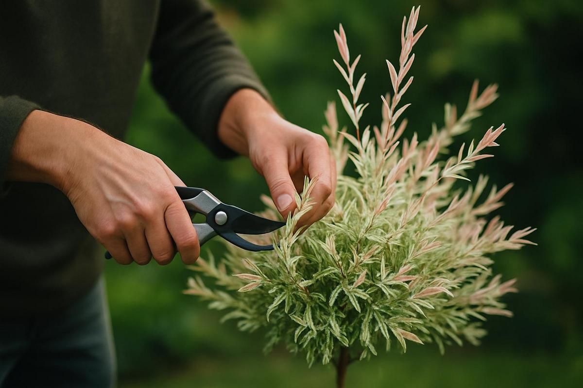 Comment et quand tailler un saule crevette pour un jardin éclatant toute l’année