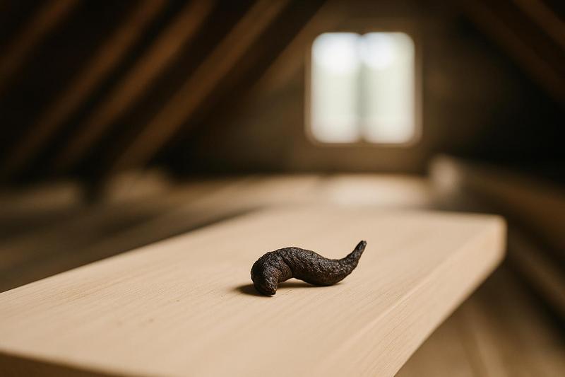 Crotte de fouine dans le grenier : comment la reconnaître, l'éliminer et prévenir son retour