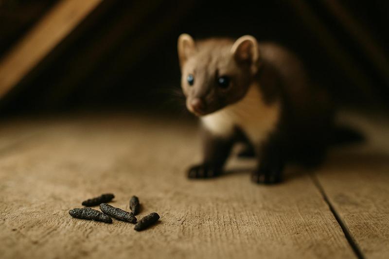 Crotte de fouine dans le grenier : comment la reconnaître, l'éliminer et prévenir son retour