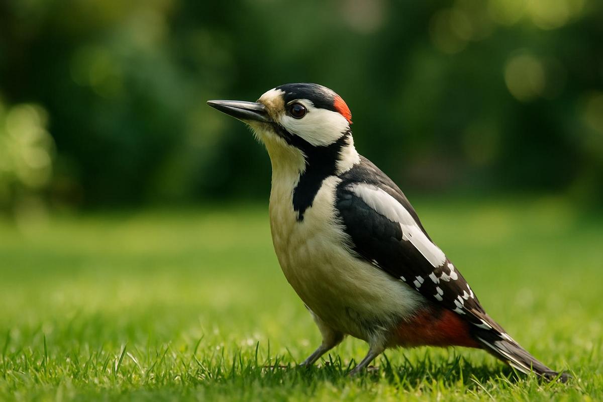 Que révèle la présence d’un pivert dans votre jardin et quelle en est la signification