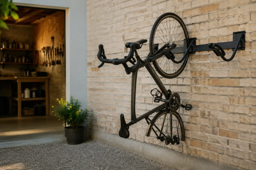 installer un râtelier à vélo